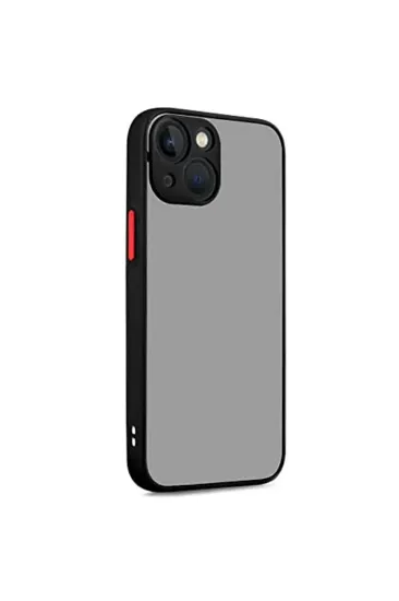 Newface iPhone 13 Kılıf Montreal Silikon Kapak - Siyah resmi
