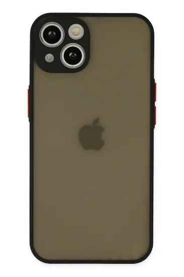 Newface iPhone 13 Mini Kılıf Montreal Silikon Kapak - Siyah resmi