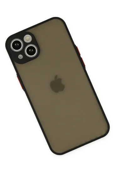 Newface iPhone 13 Mini Kılıf Montreal Silikon Kapak - Siyah resmi