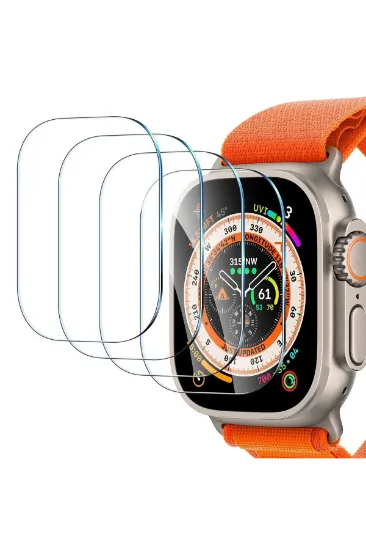 Newface Apple Watch Ultra 49mm Temperli Cam Ekran Koruyucu resmi