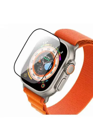 Newface Apple Watch Ultra 49mm Temperli Cam Ekran Koruyucu resmi
