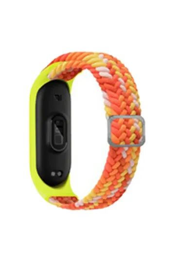 Newface Xiaomi Mi Band 7 Star Kordon - Turuncu-Sarı resmi