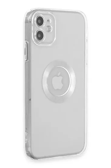 Newface iPhone 11 Kılıf Santa Lens Silikon - Şeffaf resmi