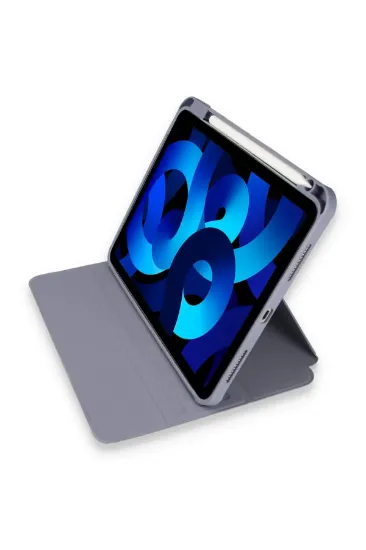 Newface iPad 10.2 (7.nesil) Kılıf Starling 360 Kalemlikli Tablet Kılıf - Lila resmi