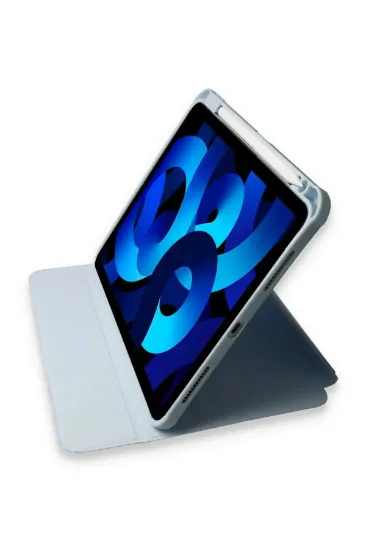 Newface iPad 10.2 (7.nesil) Kılıf Starling 360 Kalemlikli Tablet Kılıf - Mavi resmi