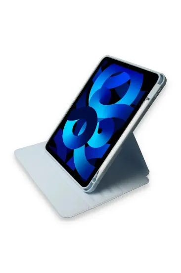 Newface iPad 10.2 (7.nesil) Kılıf Starling 360 Kalemlikli Tablet Kılıf - Mavi resmi
