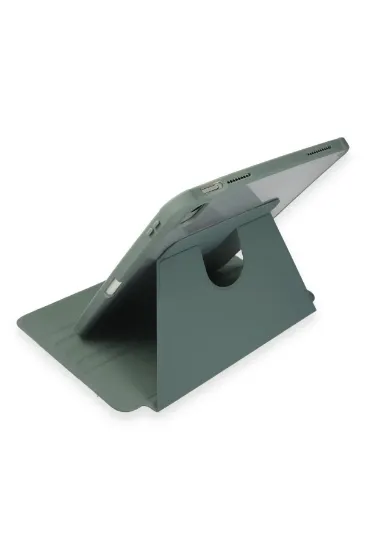 Newface iPad 10.2 (7.nesil) Kılıf Starling 360 Kalemlikli Tablet Kılıf - Koyu Yeşil resmi