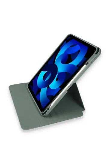 Newface iPad 10.2 (7.nesil) Kılıf Starling 360 Kalemlikli Tablet Kılıf - Koyu Yeşil resmi
