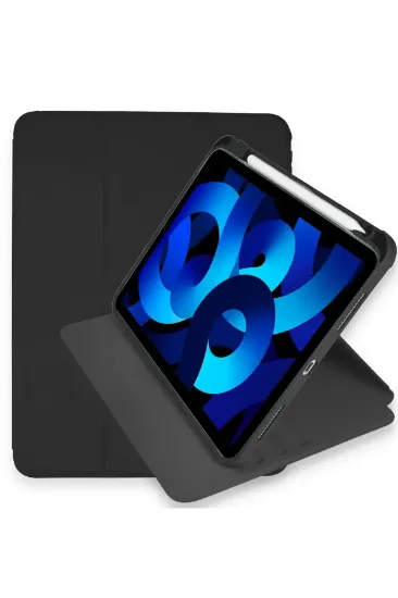 Newface iPad Pro 11 (2021) Kılıf Starling 360 Kalemlikli Tablet Kılıf - Siyah resmi