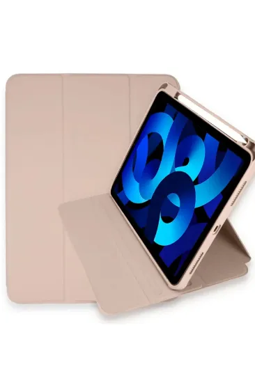 Newface iPad Pro 11 (2021) Kılıf Starling 360 Kalemlikli Tablet Kılıf - Rose Gold resmi