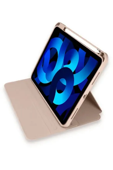 Newface iPad Pro 11 (2021) Kılıf Starling 360 Kalemlikli Tablet Kılıf - Rose Gold resmi