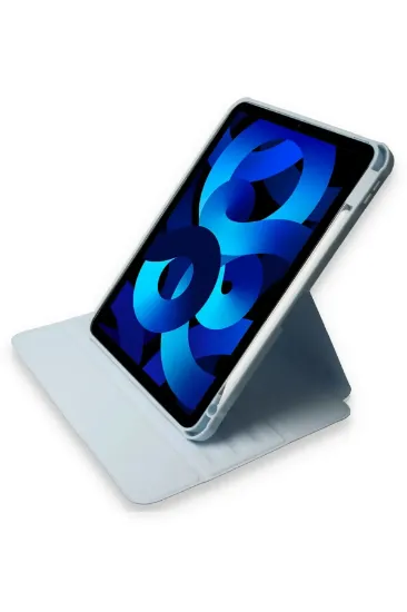 Newface iPad Pro 11 (2021) Kılıf Starling 360 Kalemlikli Tablet Kılıf - Mavi resmi