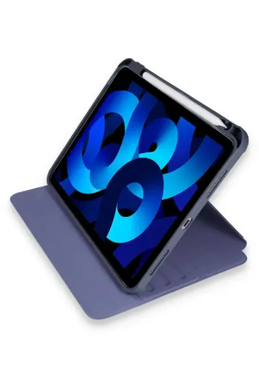 Newface iPad Pro 11 (2021) Kılıf Starling 360 Kalemlikli Tablet Kılıf - Lacivert resmi