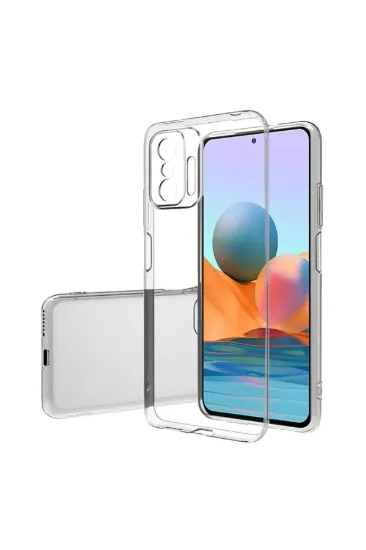 Newface Xiaomi Mi 11T Pro Kılıf Lüx Şeffaf Silikon resmi