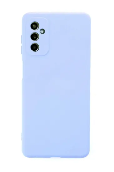 Newface Samsung Galaxy M52 5G Kılıf Nano içi Kadife Silikon - Lila resmi