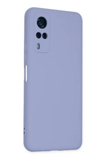 Newface Vivo Y53S Kılıf Nano içi Kadife Silikon - Lila resmi