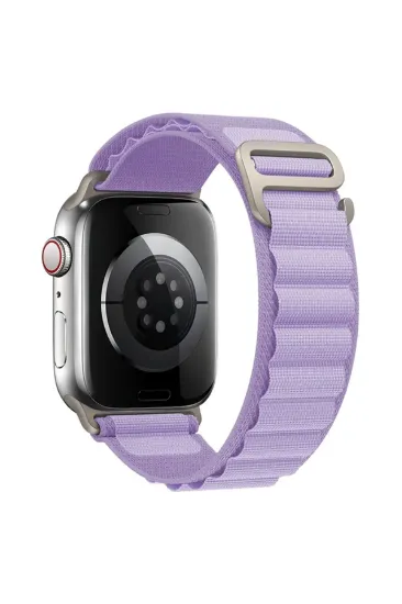 Newface Apple Watch 42mm Mountain Kordon - Lila resmi