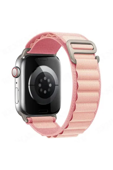 Newface Apple Watch 42mm Mountain Kordon - Pembe resmi