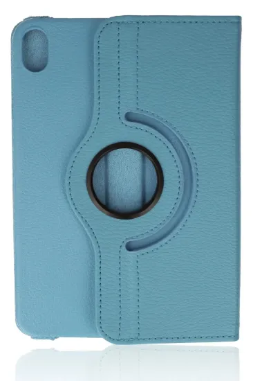 Newface iPad Mini 6 Kılıf 360 Tablet Deri Kılıf - Turkuaz resmi