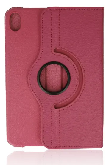 Newface iPad Mini 6 Kılıf 360 Tablet Deri Kılıf - Pembe resmi