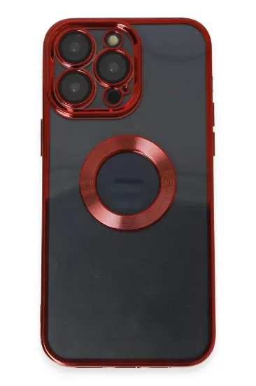 Newface iPhone 14 Pro Kılıf Slot Silikon - Kırmızı resmi