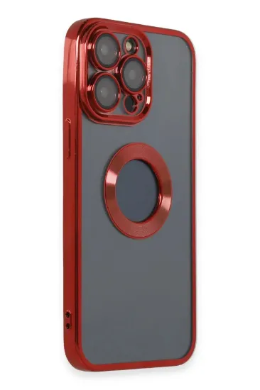 Newface iPhone 14 Pro Kılıf Slot Silikon - Kırmızı resmi