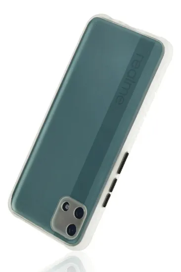 Newface Realme C11 2021 Kılıf Miami Şeffaf Silikon - Şeffaf resmi