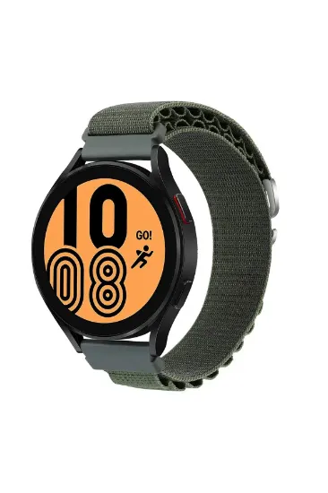 Newface Watch 20mm KR410 Kumaş Kordon - Yeşil resmi