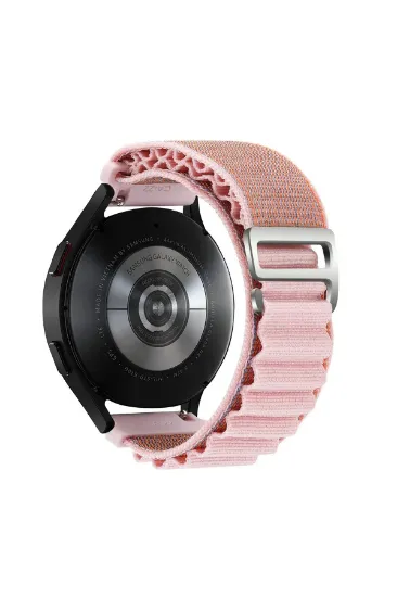 Newface Watch 22mm KR410 Kumaş Kordon - Pembe resmi