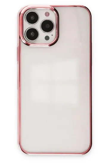 Newface iPhone 13 Pro Max Kılıf Element Silikon - Pembe resmi