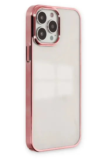 Newface iPhone 13 Pro Max Kılıf Element Silikon - Pembe resmi