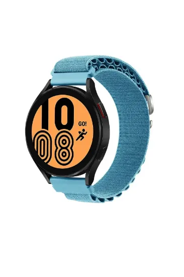 Newface Watch 22mm KR410 Kumaş Kordon - Mavi resmi