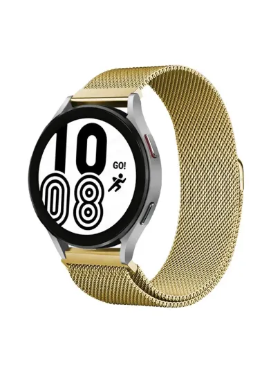 Newface Watch 22mm Metal Mıknatıslı Kordon - Gold resmi