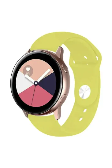 Newface Watch 22mm Klasik Kordon - Sarı resmi