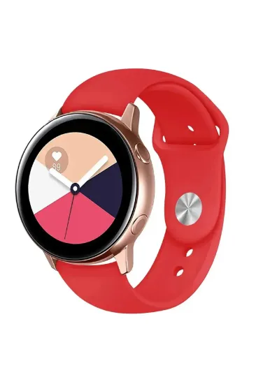 Newface Watch 22mm Klasik Kordon - Kırmızı resmi