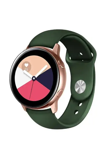 Newface Watch 22mm Klasik Kordon - Haki Yeşil resmi
