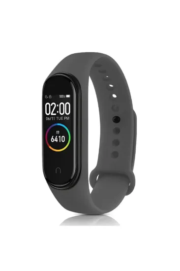 Newface Xiaomi Mi Band 7 Klasik Kordon - Füme resmi