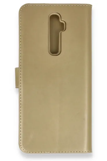 Newface Oppo Reno 2Z Kılıf Trend S Plus Kapaklı Kılıf - Gold resmi