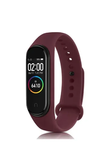 Newface Xiaomi Mi Band 4 Klasik Kordon - Mürdüm resmi