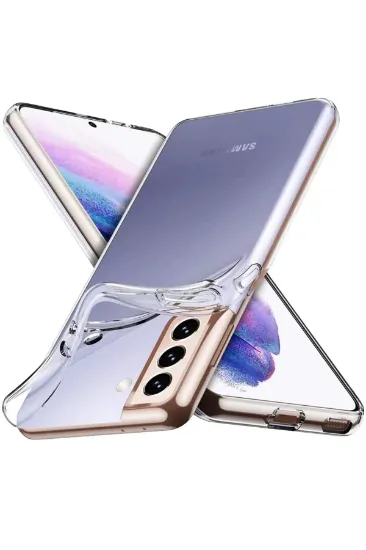 Newface Samsung Galaxy S22 Kılıf Lüx Şeffaf Silikon resmi