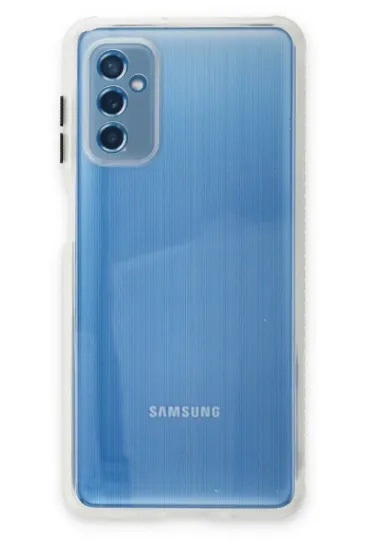 Newface Samsung Galaxy M52 5G Kılıf Miami Şeffaf Silikon - Şeffaf resmi