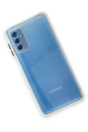 Newface Samsung Galaxy M52 5G Kılıf Miami Şeffaf Silikon - Şeffaf resmi