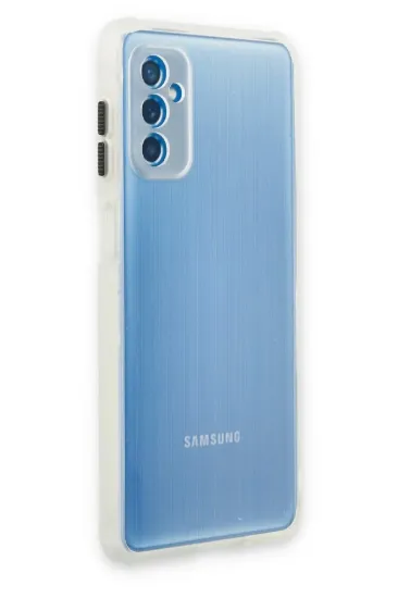 Newface Samsung Galaxy M52 5G Kılıf Miami Şeffaf Silikon - Şeffaf resmi