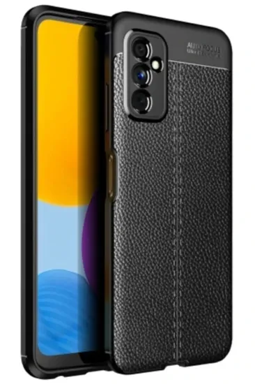 Newface Samsung Galaxy M52 5G Kılıf Auto Focus Kapak - Siyah resmi