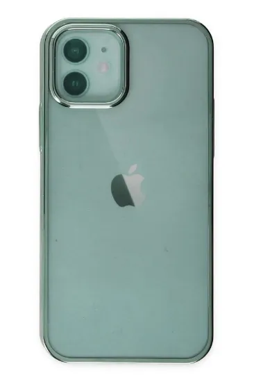 Newface iPhone 12 Kılıf Element Silikon - Yeşil resmi