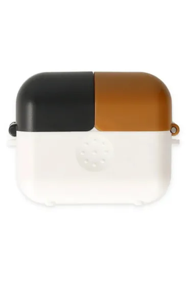 Newface Airpods 3 (3.nesil) Basmalı Kılıf - Beyaz-Siyah-Kahverengi resmi