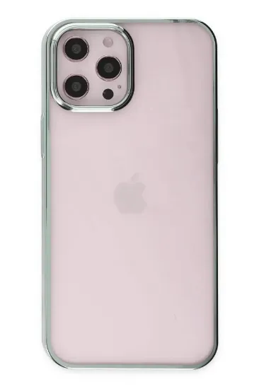 Newface iPhone 12 Pro Max Kılıf Element Silikon - Yeşil resmi