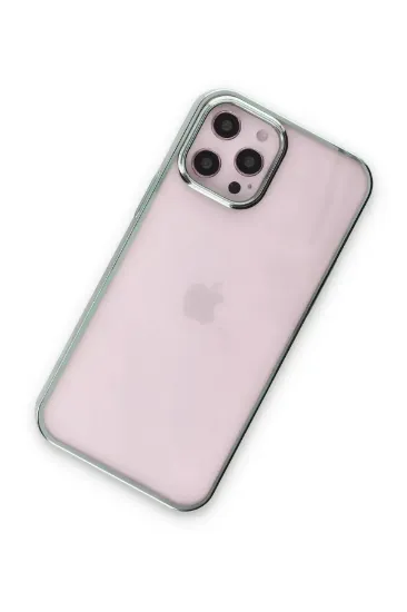 Newface iPhone 12 Pro Max Kılıf Element Silikon - Yeşil resmi