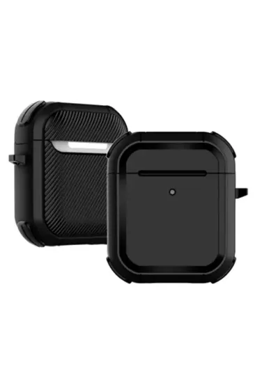 Newface Airpods 2 (2.nesil) Tank Kılıf - Siyah resmi