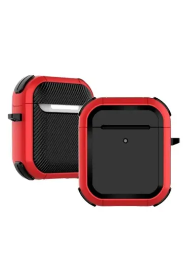 Newface Airpods 2 (2.nesil) Tank Kılıf - Kırmızı resmi